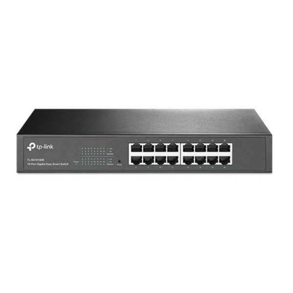 TP-LINK Easy Smart Switch TL-SG1016DE, 16 port, 10/100/1000 Mbps