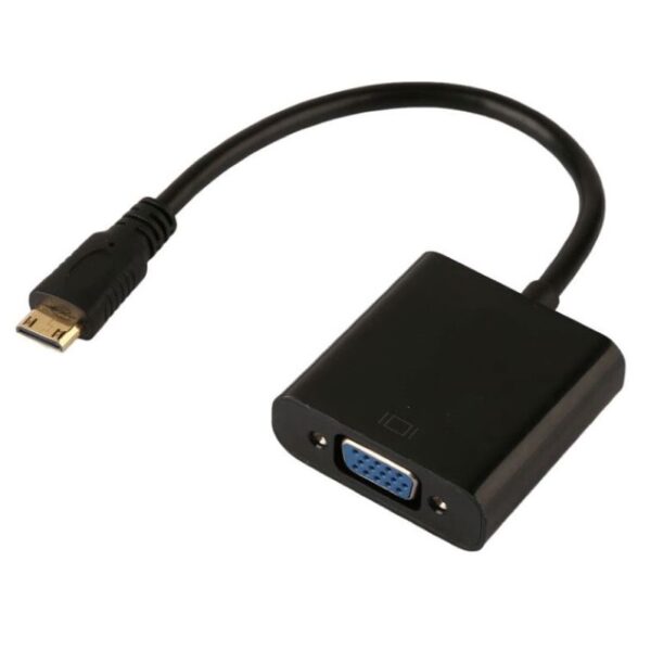 POWERTECH αντάπτορας mini HDMI σε VGA CAB-H031