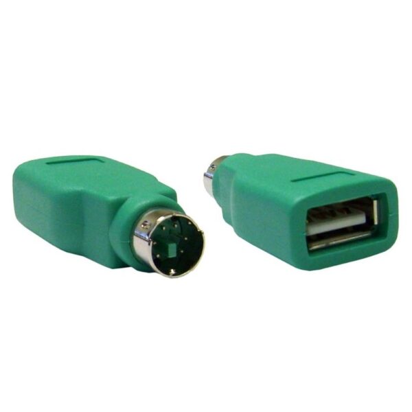 POWERTECH αντάπτορας USB 2.0 θηλυκό σε PS2 αρσενικό CAB-U021