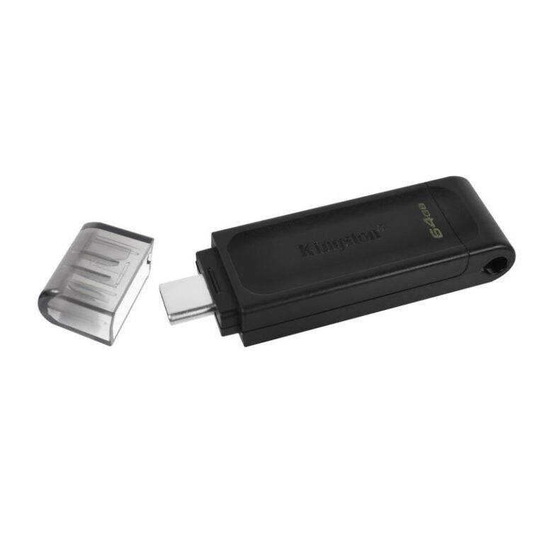 KINGSTON USB Stick Data Traveler DT7064GB, USB 3.2 Type-C, Black