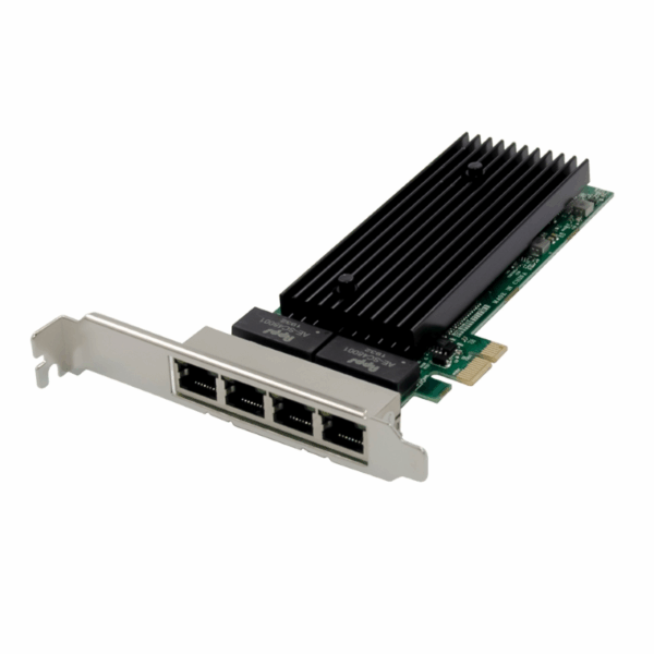 POWERTECH κάρτα επέκτασης PCIe σε 4x RJ45 ST7229
