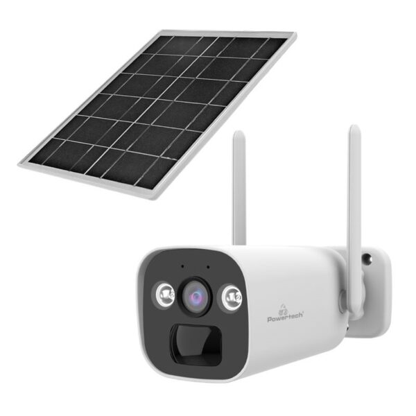 POWERTECH smart ηλιακή κάμερα PT-1335, 4MP, 4G