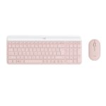 LOGITECH Keyboard/Mouse Wireless MK470 Rose