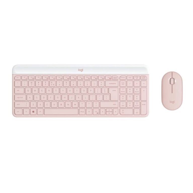 LOGITECH Keyboard/Mouse Wireless MK470 Rose