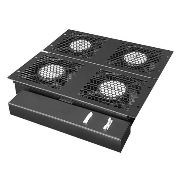 POWERTECH cooling fan με θερμοστάτη για rack NETW-0010