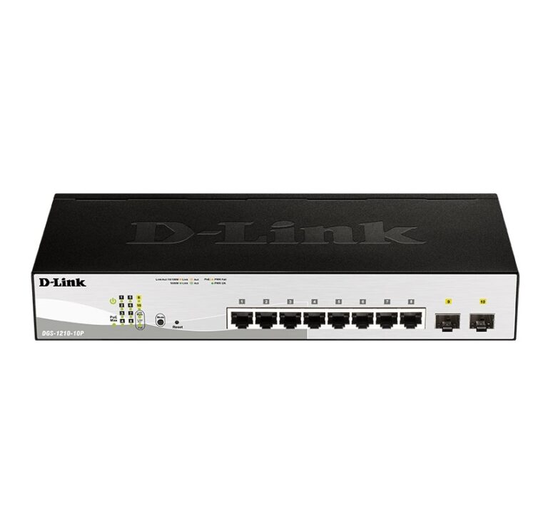 D-LINK SWITCH DGS-1210-10P